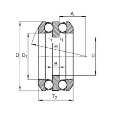 roulements 54322-MP FAG