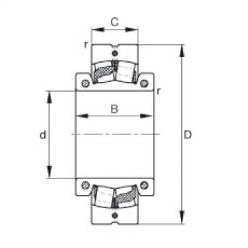 roulements 222S.407 FAG