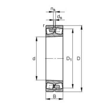 roulements 23036-E1A-K-M FAG