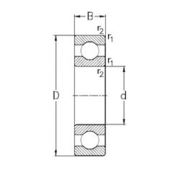 roulements 619/9 NKE