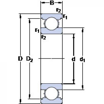 roulements 6305 SKF