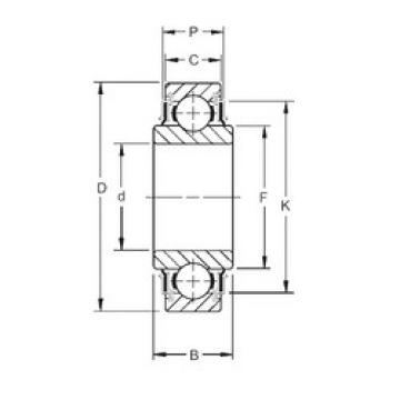 roulements 203KRR2 Timken