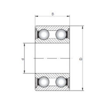 roulements 4208-2RS CX