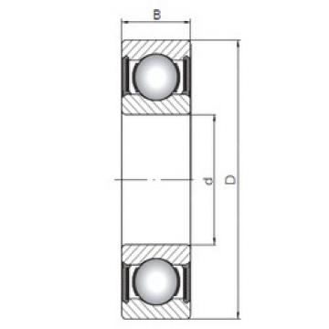 roulements 6021-2RS ISO