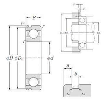 roulements 6208N NTN