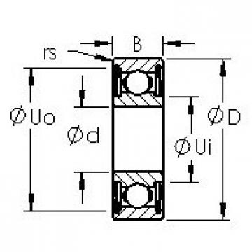 roulements 6202ZZ AST