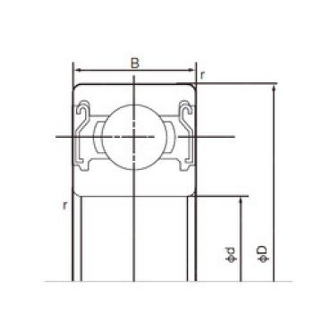 roulements 6007ZZE NACHI