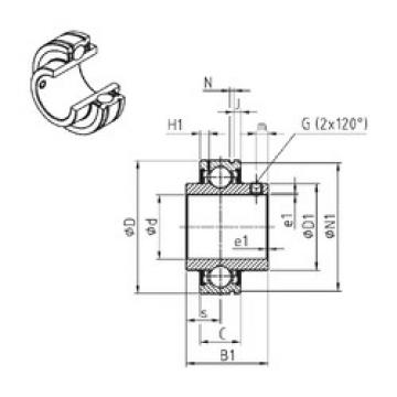 roulements CUC209 SNR