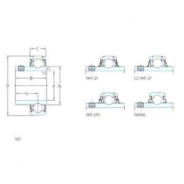 roulements E2.YAR204-012-2F SKF