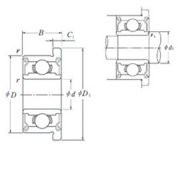 roulements FR 1-4 ZZ NSK