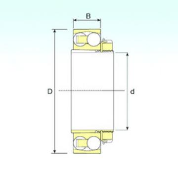 roulements 1306 KTN9+H306 ISB