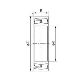 roulements 23122EX1 NACHI