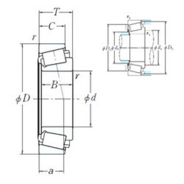 roulements HM259049/HM259010 NSK