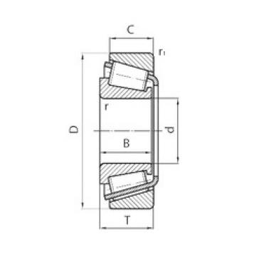 roulements NP716862/LM501310 Timken