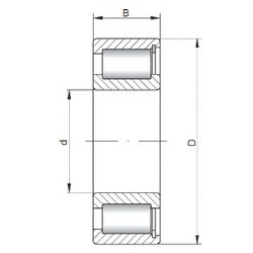 roulements NCF3012 V ISO