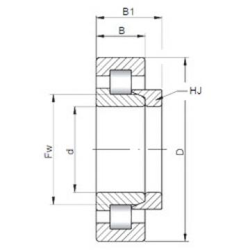 roulements NH302 ISO