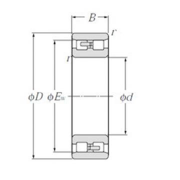 roulements NN3021 NTN