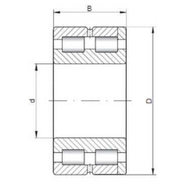 roulements NNC4876 V ISO