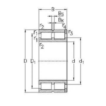 roulements NNC4988-V NKE