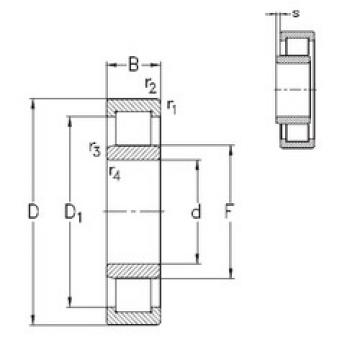 roulements NU2226-E-MA6 NKE