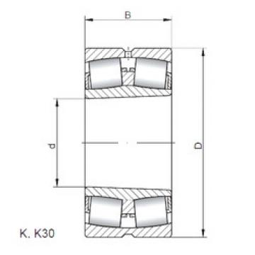 roulements 23126 KCW33 CX