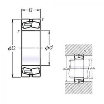 roulements TL23044CAE4 NSK