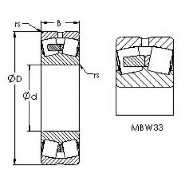 roulements 23968MBW33 AST