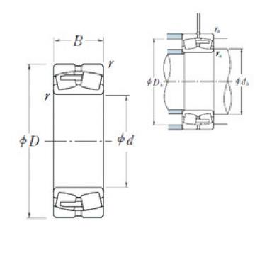 roulements 23968CAE4 NSK