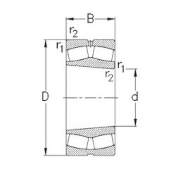 roulements 239/750-K-MB-W33 NKE