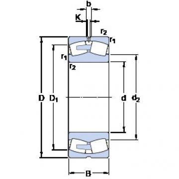 roulements 23092 CA/W33 SKF