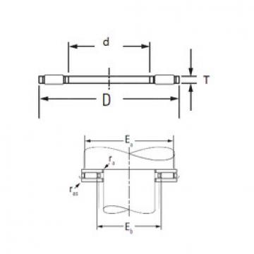 roulements AXK4060 Timken