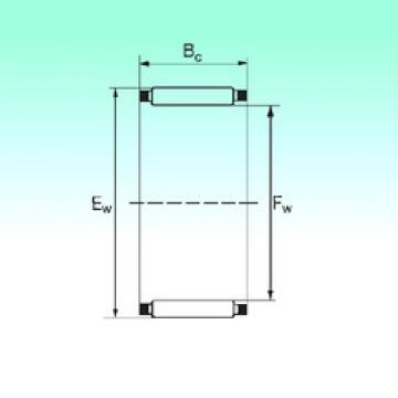 roulements K 20x26x14 NBS