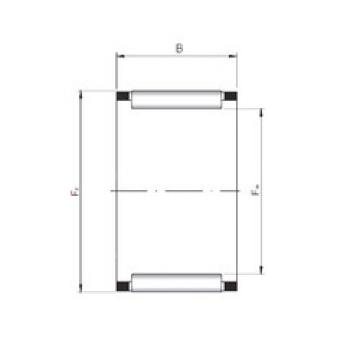 roulements KZK16X22X12 ISO