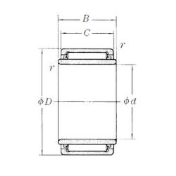 roulements LM1720 NSK