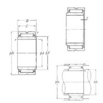 roulements MR445624+MI-364424 NTN