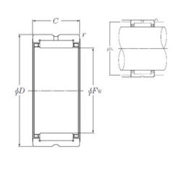 roulements MR142212 NTN