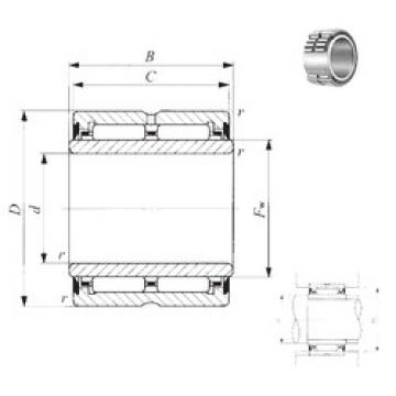 roulements NA 6910UU IKO