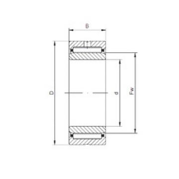 roulements NA4907-2RS CX