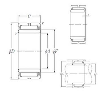 roulements NK145/42+IR130×145×42 NTN