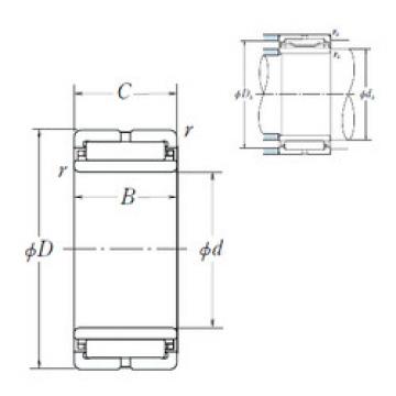 roulements NA4910 NSK