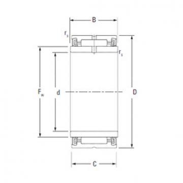 roulements NA4910,2RS KOYO