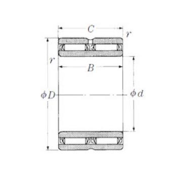 roulements NAFW152826 NSK