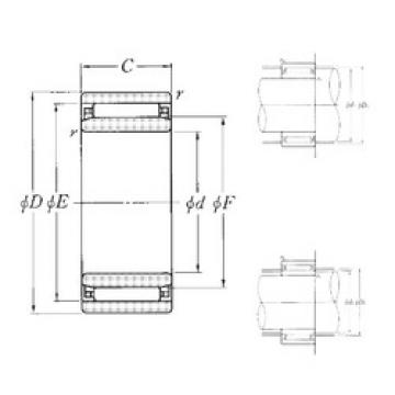 roulements NAO-12×28×12 NTN