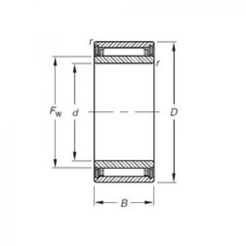 roulements NKJ5/12 Timken