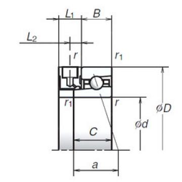 roulements 110BNR10XE NSK