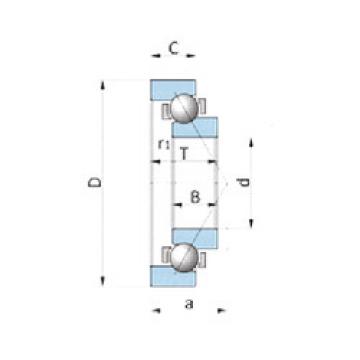 roulements 120BA-16 NTN