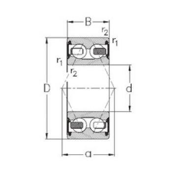 roulements 3212-B-2RSR-TV NKE