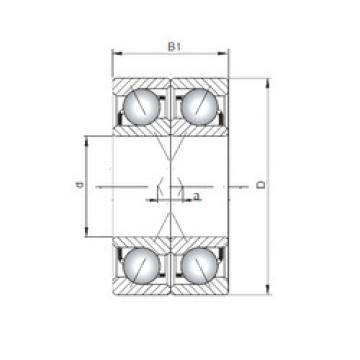 roulements 7076 BDF ISO