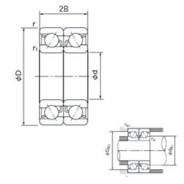 roulements 7010CDB NACHI