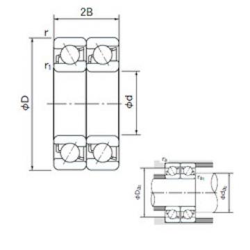 roulements 7228BDT NACHI